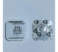 315 RENATA BATTERIA SR716 1.55V 2 CONFEZIONI SCADENZA 2019