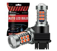 3157 3156 T25 P27/7W LED Lampadine dei Freni, KaiDengZhe 12V-24V Lampadine a LED per Auto Sostituisci per la Luce del Freno dell'auto Retromarcia Fanale Posteriore Arresto Marcia Diurna-2 PZ Rosso