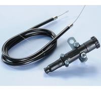 316.0010 COMANDO STARTER ARIA NERO COMPLETO DI FILO | POLINI | NUOVO - MotoCharl