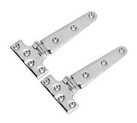 316 Hardware per barche marine universali in acciaio inossibile inossibile 2 pcs carniera porta a forma T 6x3in