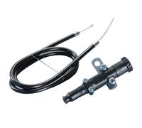 3160010 POLINI COMANDO ARIA MANUALE STARTER NERO + FILO UNIVERSALE SCOOTER