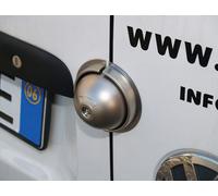 COPPIA LUCCHETTI UFO PER SPORTELLI METALLICI CAMPER ROULOTTE VAN ANTIFURTO