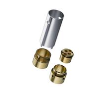 31971000 - Kit di prolunga a 2 fori, compatibile con corpo base da incasso Hansgrohe 13622180 per rubinetto lavabo