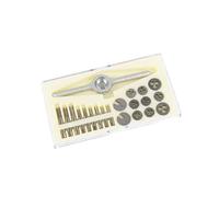 31pcs Mini Metric Tap and Die Set con filo rotondo Die Delfy