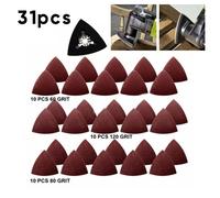 31pcs / Set Carta Abrasiva Sabbia Disco 60/80/120 Durevole Alto Qualit?? Pratico