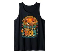 31st Birthday Retro Sloth Tropical Vintage 1995 31 Years Old Canotta