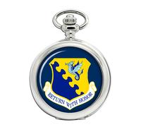 31st Fighter Wing USAF Orologio da Tasca Ravel Quarzo Acciaio Argento