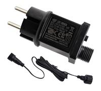 31V 6W LED Power Supply, con Cavo di Estensione IP44 LED Transformer Driver per Adattatore a Bassa Tensione per Luci di Natale, Luci Fatate