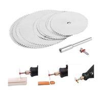 32/31 Pezzi Mini Lama For Sega Circolare Disco Da Taglio In Metallo Utensili Rotanti Compatibili Con Accessori Dremel Disco For Intaglio Del Legno Mola Abrasiva(11pcs)