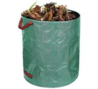 32/72gal Grande Capacità di Rifiuti da Giardino Sacco Dei Rifiuti Pieghevole Contenitore di Raccolta Contenitori Riutilizzabili (272L D67xA76cm)