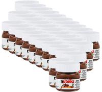 32 Barattolini Nutella Ferrero Mini Design in Vetro 32x25gr Idea Regalo 0235720