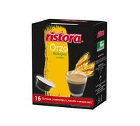 32 Capsule Cialde Ristora Compatibili con Lavazza A Modo Mio Orzo