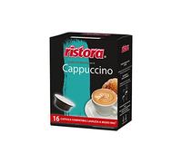 32 Capsule Cialde Ristora Compatibili Lavazza a Modo Mio Cappuccino