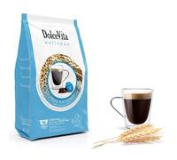 32 Capsule ORZO NATURALE - DOLCE VITA Compatibili con A Modo Mio - Senza Saccarosio - Senza Lattosio - Senza Caffeina - Prodotto Vegano -