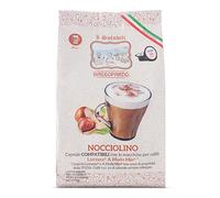 32 capsule To.Da Gattopardo NOCCIOLINO Bevanda Solubile compatibile con A Modo Mio Macchine Espresso sistema a capsule A modo Mio - 2 astucci da 16 -