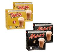 32 Cioccolate Calda Dolce Gusto Capsule - Mars, Twix (16 confezioni)