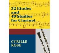 32 Etudes and 40 Studies for Clarinet (Tascabile)