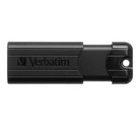 32 GB Nero USB 3.2 Gen 1 Tipo A Slide Verbatim PinStripe 3.0