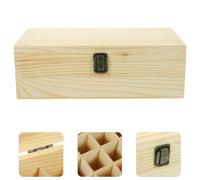 32 Holes Scatola Di Legno Olio Essenziale Borsa Stoccaggio Dell'olio BOTTO CAMO