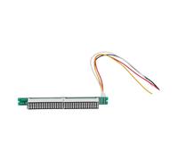 32 Indicatore di Livello 24 Verde + 8 Colore Rosso 4Pin Cavo Analizzatore Displa