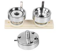 32 mm Badge , stampo di Button badge Maker, stampi Stampo per Bottoni Rotondi con punzonatura per Badge Accessori per Utensili per punzonatrice per Bottoni Fai-da-Te, 3 pezzi