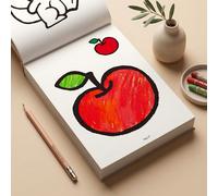 32 pagine Libro da colorare per bambini, adatto per bambini e bambine di età superiore ai 3 anni, libro da colorare interattivo con contenuti interessanti ed educativi per la scuola dell'infanzia come
