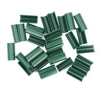 32 pcs clip in serra per tubo in PVC da 1/2 pollici, morsetti estivi da 61 mm / 2,4 pollici per i morsetti da giardino per i coperchi delle fili, rifugi, protezione degli uccelli,