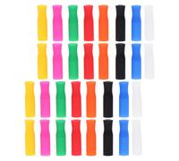 32 Pcs Copertura in Cannuccia Silicone Copri Di Bere Protettore Paglia