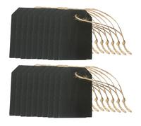 32 PCS Mini Etichetta Da Lavagna Tavola Sospesa Legno Etichette Di