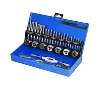 32 PCS Tap And Die Set Chiave metrica Taglio M3-M12 Utensile for filettatura manuale Carburo di tungsteno Tap Die Screw Thread Making Tool Bit Set Uso domestico