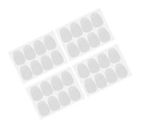 32 Pezzi Accessori Per Cuscini Per Bocchino Cuscinetti In Silicone Per Sassofono Tenore Durevoli Da 0,8 Mm Sassofono Riparazione Parte (Color : Clear)
