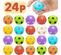 32 pezzi bomboniere for feste di calcio for bambini 4-8 8-12, fidget spinner, giocattoli con pallone da calcio, sacchetti regalo for feste di compleanno(A-24)