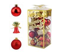 32 pezzi di natalizio ornamenti fai -da -te decorazione a sospensione festosa