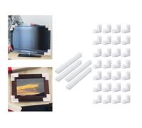 32 pezzi di protezioni angolari in schiuma per specchietti fotografici