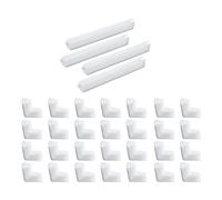 32 pezzi di protezioni angolari in schiuma per specchietti fotografici, 28 a