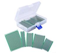 32 Pezzi Doppio Lato Pcb Kit Con Cinque Dimensioni Della Scheda Per Le Attività Di Saldatura Compreso Verde Circuito Stampato Protoboard Per Fai Da Te Elettronica