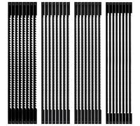 32 Pezzi lame per seghetto oscillante 10/15/18/24 Lame da Traforo Standard a Taglio Fine con Pernetto Trasversale per Segare Legno Plastica Schiuma Metalli Teneri - 127mm