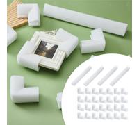 32 Pezzi Protezioni Angolari In Schiuma Per Cornici Per Foto Imbottitura A