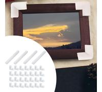 32 Pezzi Protezioni Angolari In Schiuma Per Cornici Per Foto Imbottitura A Forma