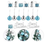 32 pezzi squisiti decorazioni per alberi di Natale set di ornamenti leggeri