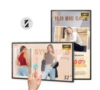 32 pollici Smart Calendar Digital Wall Touch Screen 1080P LCD Digital Signage Display-Riproduzione automatica, Schermo diviso intelligente, Interruttore Timer, Pubblicazione CMS, lettore porta