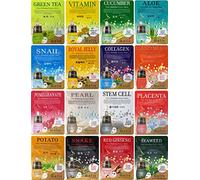 32 pz Facial Skin care Face Mask Sheet Pack Essence Moisture Korean Cosmetics