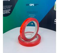 32 ROTOLI NASTRO ADESIVO 9 mm X 66 mt ROSSO PER DISPENSER SIGILLASACCHETTI