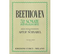 32 Sonate. Sonate 24-32. Per pianoforte. Spartito. Vol. 3 - Beethoven Ludwig van
