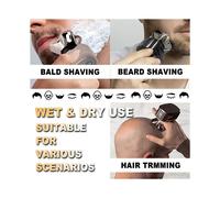 32 Testine di Ricambio per Rasoio Elettrico Skull Shaver Pitbull Gold PRO, Pitbull Silver PRO,