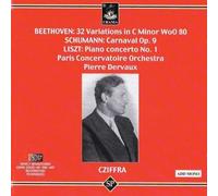 32 Variations/carnaval, Op. 9/piano Concerto (Cziffra) (CD) Album