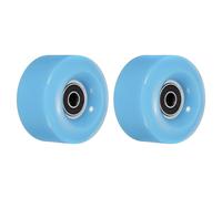 32 x 58mm Rulli Ruote Ruote con Cuscinetti,2pz 82A Quad Skate,Light Blu