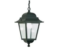 Sovil Illuminazione Sospensione 320/06 Grande Quadrata E27 Lampada Lanterna Nero