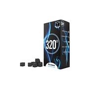 320° 4kg Carbone Naturale di Noce di Cocco (25mm Cubes) per Barbecue e Narghilè, Shisha, 4 kg