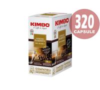 320 CAPSULE KIMBO COMPATIBILI NESPRESSO MISCELA BARISTA 100% ARABICA OFFERTA